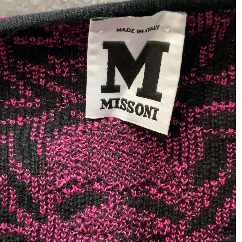 Missoni Hibiscus Intarsia Size 4 Cocktail Dress with Back Cutout - Picture 5 of 8